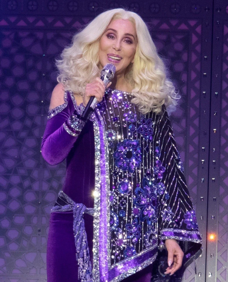 CHER LEGENDARY ENTERTAINER SINGER ACTRESS - 8.5x11 Paper Luster - Image 1 of 1