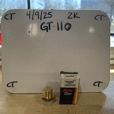 NOS Airtex 1S4355 Engine Cooling Fan Switch (Chrysler/Dodge/Plymouth 1978-84) - Image 1 of 3