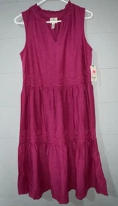 St John’s Bay, ärmellos, Ösen, Kleid, Damen Small, Neu mit Etikett - Bild 1 von 7