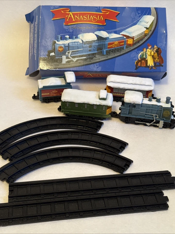 Parts Lot 1997 Vintage Anastasia Train Set 20th Century Fox Christmas Toy Kids - Image 1 of 1