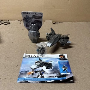 Halo Mega Bloks UNSC Wombat Recon Drone 97451 Complete + Metallic Series Figure - Picture 1 of 10