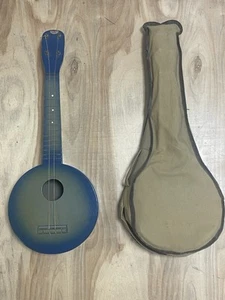 Vintage 1930er GRETSCH Camp Ukulele 4 Saiten Hawaii mit Stoffetui Green Burst - Bild 1 von 20