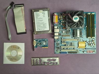 ASRock ConRoe 945G-DVI | Pentium 4 524 | 2GB DDR2 | 80GB | WinXP | Zubehör - Bild 1 von 4