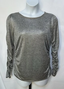 White House Black Market Damen Gr. XL Metallic Bluse. - Bild 1 von 8