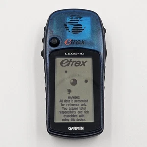 Garmin eTrex Legend GPS Handheld Personal Navigator Tested Working Cleaned - Picture 1 of 16