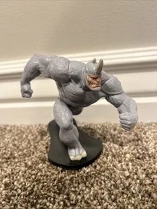 Disney Store Marvel Comics RHINO Figura PVC Figura Spider-Man Villain 4" Torta - Foto 1 di 3