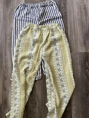 Paquete de 2 pantalones hechos a mano para niñas de 8-9 años Foto 1 de 3