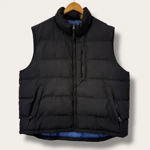 St. John's Bay Vest Mens XL Black Puffer Full Zip Outerwear Quilted Gorpcore - Picture 1 of 14