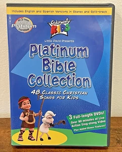Platinum Bible Collection- Christian Kid Songs Videos CedarMont KIDS DVD Set - Imagen 1 de 12