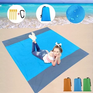 Picknickdecke XXL 200 x 210cm Wasserdicht Campingdecke Strand Picknick Decke - Bild 1 von 13