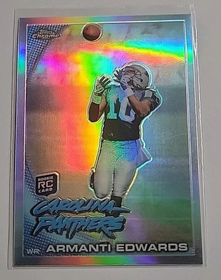 2010 Topps Chrome FOOTBALL - Armanti Edwards #C136 Refractor - RC - Image 1 of 2
