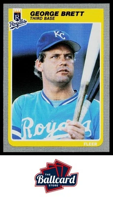1985 Fleer #199 George Brett — 第 1/2 张图片