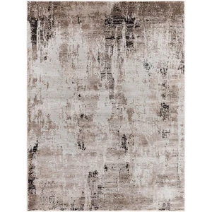 Tyjuan Modern Tan/Black Area Rug - Picture 1 of 10