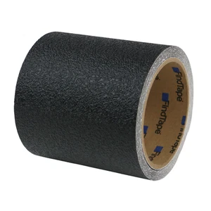 Jessup Safety Track Resilient Non-Slip Safety Tape (3510): 4 in. x 10 ft. (Black - Picture 1 of 5