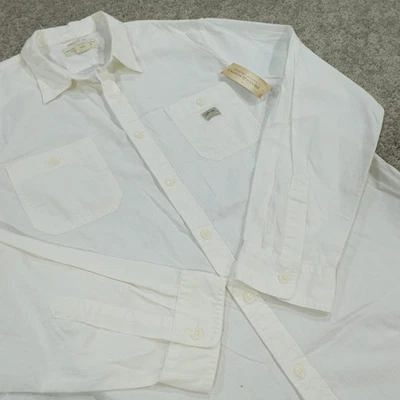Camisa Denim & Supply Ralph Lauren Para Hombre XXL Calce Regular Abotonada Blanca Nueva Con Etiquetas Foto 1 de 4