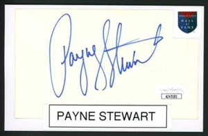 PAYNE STEWART autograph cut | Golf Great Signed - JSA certified! - Picture 1 of 2