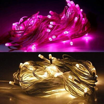String Lights 1 Pink, 1 Golden Light Decoration Waterproof 15 Meter Pack of 2 - Image 1 of 4