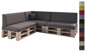 Palettenkissen mit abnehmbarem Bezug Set 120 x 80 Palettenpolster Sitzkissen - Bild 1 von 56