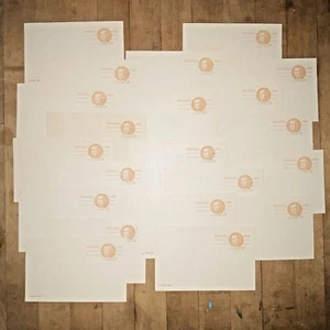 Lote de 21 postales de 13 centavos de colección con respaldo en blanco 1981 Robert Morris 3 1/2 x 5 1/2 - Imagen 1 de 14