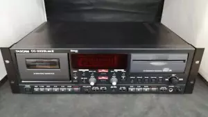 Tascam CC-222SL MKII Reproductor de CD/Cassette Deck Negro Buen Estado Usado - Imagen 1 de 7