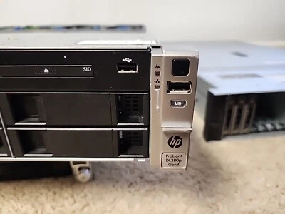 HP ProLiant DL 380p Gen8 /Dual Xeon With 384GB RAM/ 12TB HDD's/ 2xPSU's - Image 1 of 4