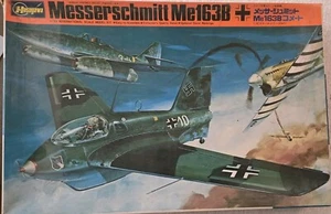 Hasegawa Messerschmitt Me 163B Comet OPEN BOX ALL PARTS ARE FRAMED - Picture 1 of 6