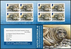 South Georgia 319a booklet,MNH. Elephant Seal 2004. - Picture 1 of 1