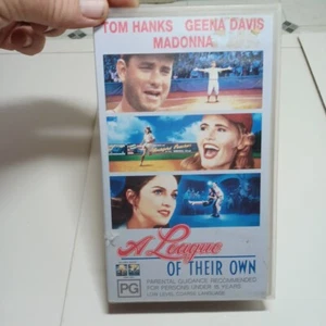 A League Of Their Own Tom Hanks Jr Davis Madonna VHS - Picture 1 of 9