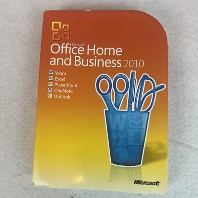 Microsoft Office Home and Business 2010 Full Version for 2 PCs RETAIL GENUINE  - Image 1 of 3
