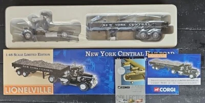 Corgi, Mack LJ Lionelville New York Central RR Truck & Trailer #50708 (F98) - Image 1 of 4