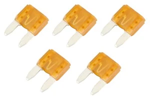 Bussmann ATM-5 5A Fast-Acting ATM Blade Fuse Ancor 603905 Blue Sea 5270 5-Pack - Picture 1 of 1