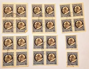 (23) Vatican City #74 VF/XF - 1940 1.25 l Pope Pius XII Hand Stamped stamps - Picture 1 of 6