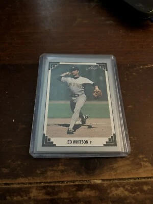 1991 Leaf - #337 Ed Whitson - Image 1 of 2