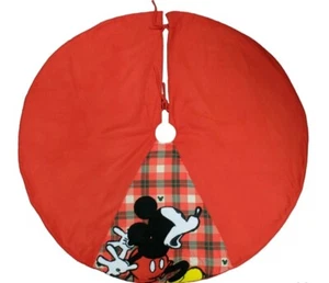 DISNEY 100 Retro REIMAGINED MICKEY MOUSE TREE SKIRT Christmas 2023 NWT 48” - Picture 1 of 5