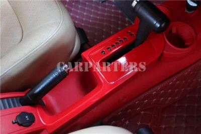 For VW Beetle Red ABS Center Console Gear Shift Panel Cover Trim 2003-2006 - image 1 of 4