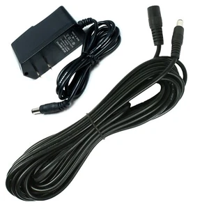 6V 1A 1000ma AC to DC Power Supply Adapter w/ 16ft DC Power Extension Cable Cord - Picture 1 of 6