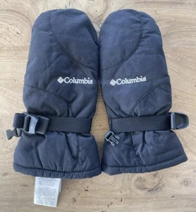 Columbia Omni-Tech Snow Winter Ski Gloves Black Mitten Gloves Youth Small VGC - Picture 1 of 8