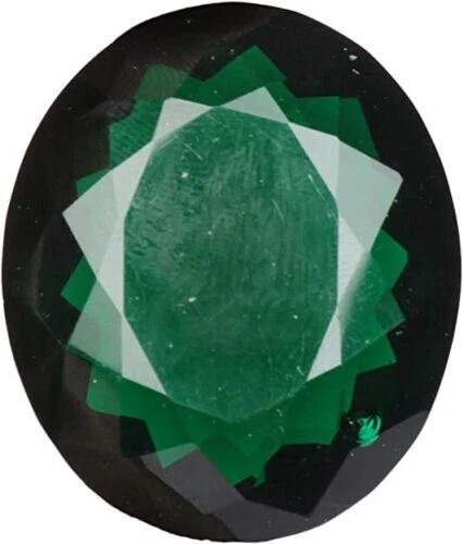 Piedra preciosa suelta de corte ovalado amatista verde grande AAA+ 64,50 quilates para venta de Navidad Foto 1 de 4