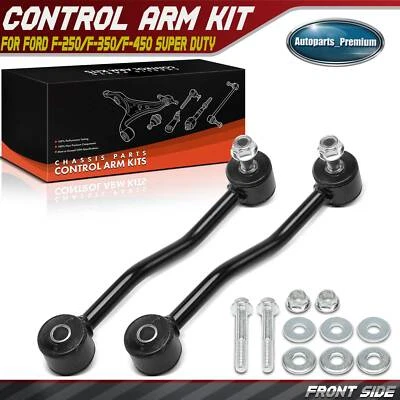 2Pcs Front Side Sway Bar Link for Ford F-250/F-350/F-450/F-550 Super Duty 1999 - Image 1 of 4