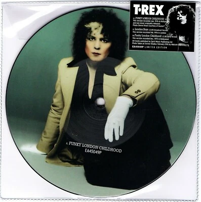 T-REX 7" Funky London Childhood 2020 PICTURE DISC 500 Made MAILS SAME DAY - Image 1 of 4