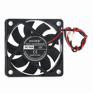 6015 DC Brushless Cooling Fan Mini Silent Fans 3.7/5/9/12/18/24V 1700RPM-5000RPM - Photo 1/7