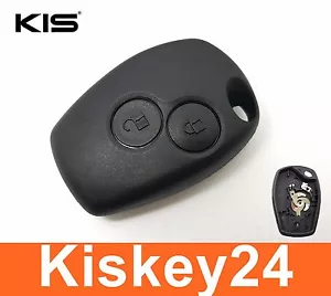 2Tasten Ricambio Chiave Alloggiamento per Renault Twingo II Clio III Kangoo - Foto 1 di 4