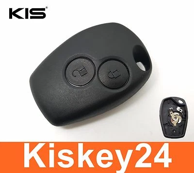 2Tasten Ersatz Schlüssel Gehäuse für Renault Twingo II Clio III Kangoo II Wind - Bild 1 von 4