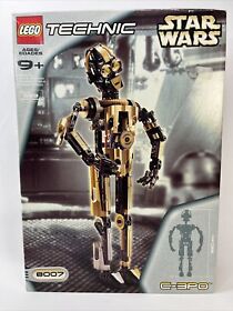 Vintage 2001 Lego Star Wars Technic C-3PO (8007) Sealed RARE Canada Seller 