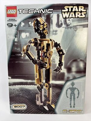 Vintage 2001 Lego Star Wars Technic C-3PO (8007) Sealed RARE Canada Seller  - Image 1 of 4