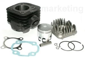 70cc MODIFICA D.47 GRUPPO TERMICO TESTA KIT per APRILIA MINARELLI 50 ARIA AC - Imagen 1 de 6