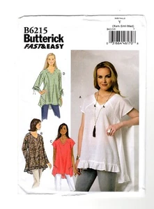 Sewing Pattern, Women's Pullover Top, Butterick B6215 Size 4-14, UC F/F - Picture 1 of 4