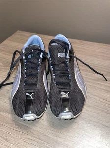 Vintage Waffle blu nero Puma Cell donna taglia 6,5 come nuovo - Foto 1 di 5