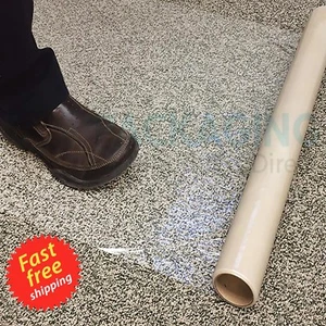 600mm x 25m Carpet Protector Film For Decorating and DIY Carpet Protection Tape - Bild 1 von 6