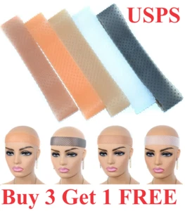 Headband Supplies Non-Slip Fix Elastic Hair Silicone grip wig Band Adjustable . - Picture 1 of 10